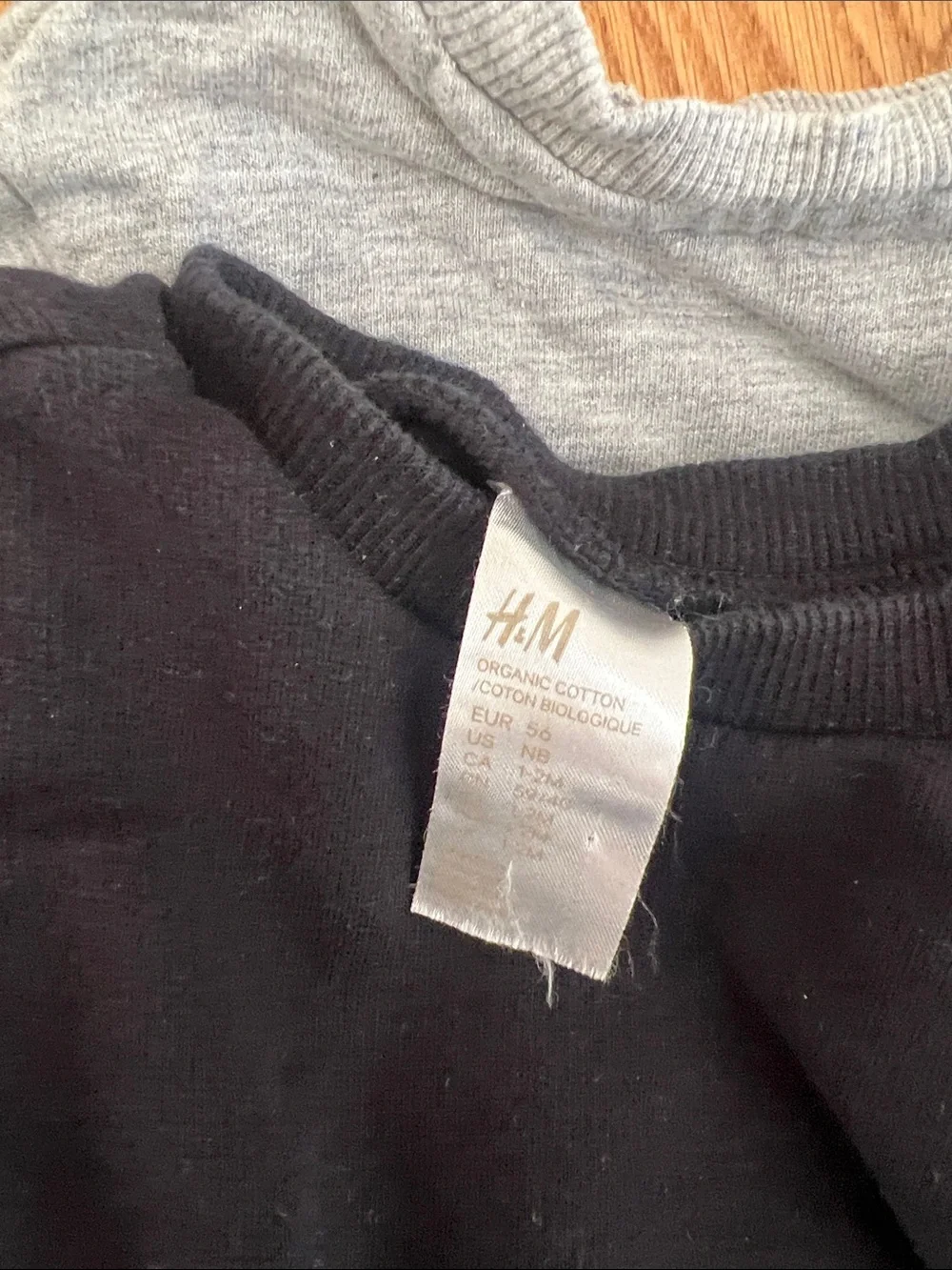Carter's and H&M Neutral Newborn Baby Bundle—onesie, sweat set, baby gloves